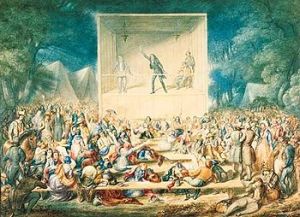 Painting of the Second Great Awakening.